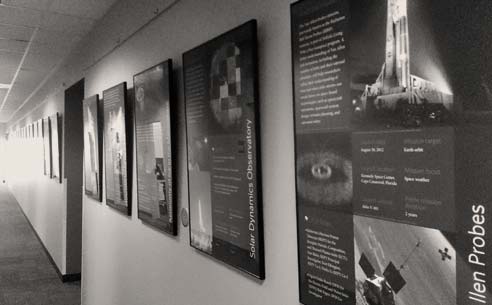 Space mission posters